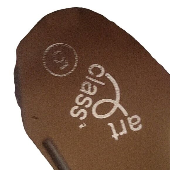 Silver Rainbow Stripe Platform Sneakers Art Class Womens Size 5 Canvas Casual Sh - Picture 6 of 7